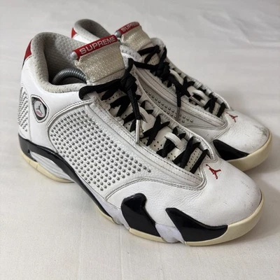 Supreme x Air Jordan 14 Retro White for Sale | Authenticity