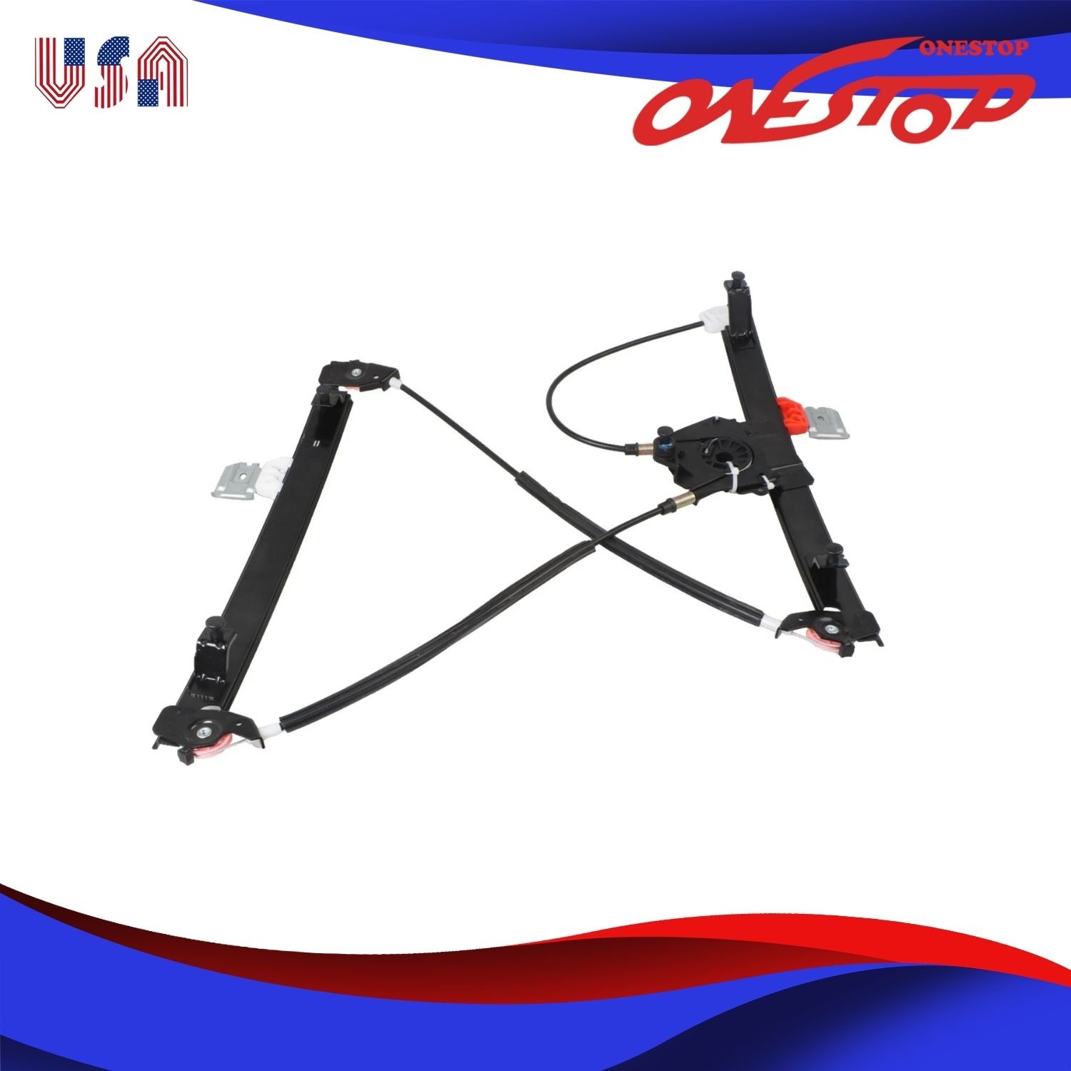 Right Rear Door Window Regulator for 2003-13 Maserati Quattroporte M139 66945400