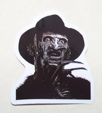 "A Nightmare on Elm St." Cut Sticker Decal Movie Horror Film Freddy Krueger