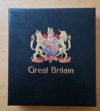 GB, Stanley Gibbons QE, DAVO Hingeless Album Vol II, 1977-1993, used