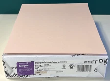 60# Tan Springhill Opaque 8.5"x11" Printer Paper 500/ream for Flyers, etc
