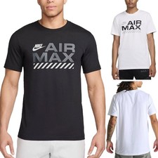 Nike Air Max Mens T Shirts Short Sleeve Crew Neck Regular Fit Casual Graphic Tee