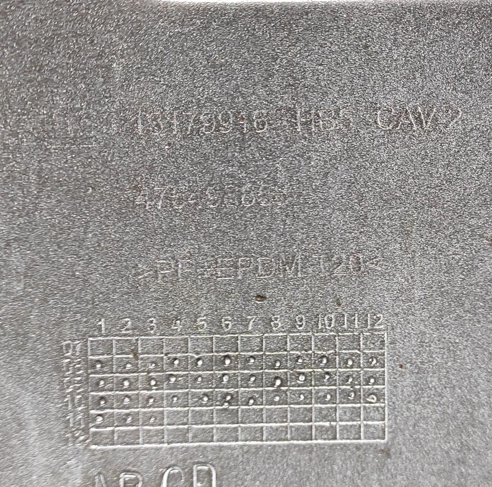 PARAURTI POSTERIORE OPEL CORSA D 5 PORTE ORIGINALE CODICE 13179946 - Immagine 3 di 4