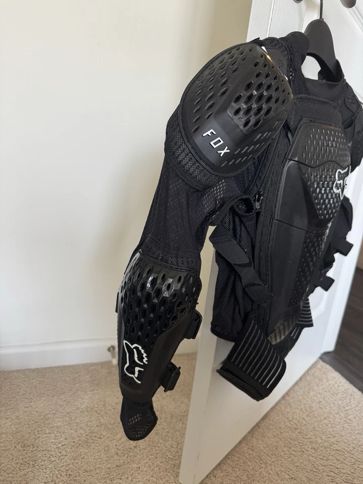 Jaqueta protetora de peito FOX Racing Youth Titan esporte nunca usada, nova sem etiquetas - Imagem 4 de 4