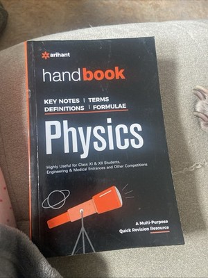 Arihant Handbook Physics for 11th -12th Grade resource for homeschooling