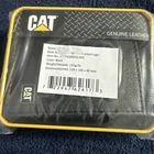 CAT Trifold Wallet with Enamel Logo and Tin Case #29CTW00010-001