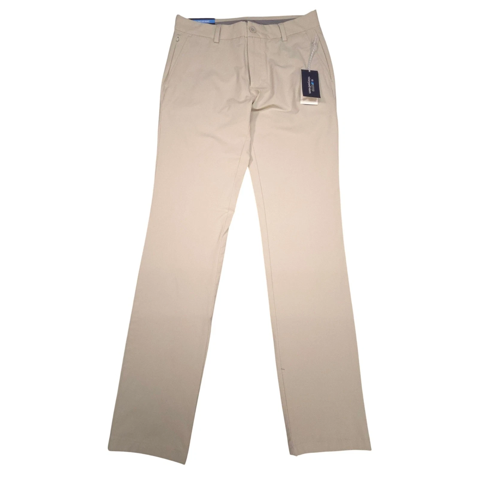 Vineyard Vines Pants Men 30x34 Stone On-The-Go OTG Chino Performance Stretch