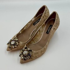 Dolce&Gabbana Women 5.5US Rainbow Lace Pumps Almost unused Luxury Elegant Italy
