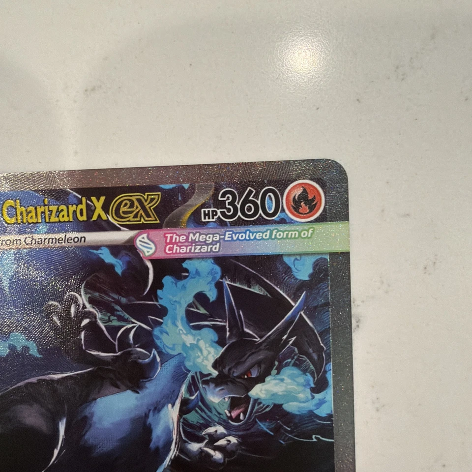 Mega Charizard X ex 125/094 Me02: Phantasmal Flames Holo - Image 3 of 4