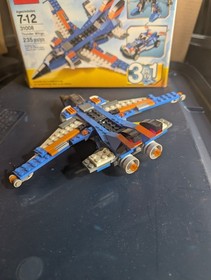 LEGO Creator Thunder Wings 31008 3-in-1 Complete Set 235 Pieces Box Instructions
