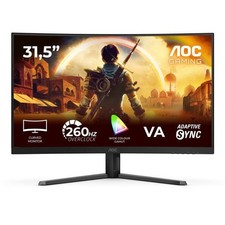 AOC C32G42ZE Ecran PC incurvé Gamer 32'' FHD VA 260Hz OC 240Hz natif 0.3ms - HDM
