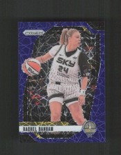 2024 Panini Prizm WNBA #25 Rachel Banham Blue Velocity Prizms