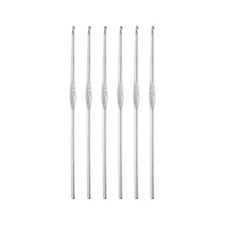 Stainless Steel Crochet Hook 1.5mm US Size 8 Knitting Needles for DIY 6Pcs