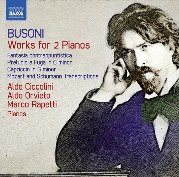 Ferruccio Busoni (1866-1924): Werke FüR 2 Klaviere - Naxos - (Cd / W)-image