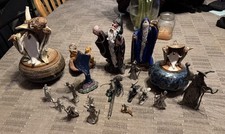Lot Of 17 Pewter  Glass Wizards Spoontiques Ral Partha Gallo  More VINTAGE