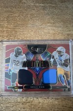 2025 Panini Select - Multiverse Khalil Mack #MVJ-KMK Red Prizm (MEM)