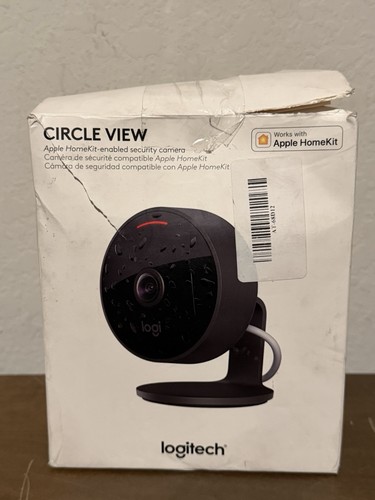 Logitech Circle View 961000489 Home Security Camera No Power Cord