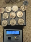 Lot of 9-1964 Kennedy Half Dollars 1-Barbara 90% silver* Nice
