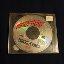 Night Trap Sega CD 1992 Video Game *Discs 1 & 2 Only* UNTESTED