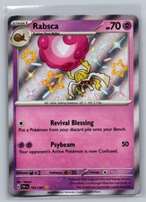 Rabsca Holo Shiny Rare SV: Paldean Fates 163/091 NM
