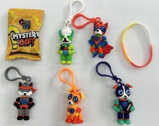 Kids Heart Challenge Keychains 25-26 Heart Heroes Robot Dogs 5 Mystery Gift