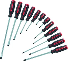 Sunex 1112SS Combination Screwdriver Set, 12Piece