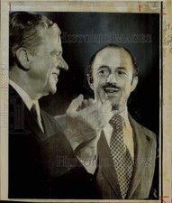 1972 Press Photo John G. Schmitz with Tom Anderson are American Party nominees