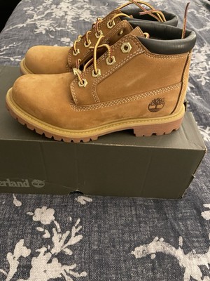 NEW TIMBERLAND  WOMEN'S Kids NELLIE WATERPROOF Wheat CHUKKA BOOTS Sz 5