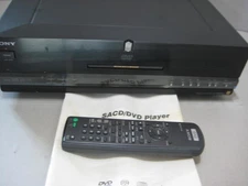 SONY DVP-S9000ES SACD/CD/DVD SUPER AUDIO CD W/REMOTE & MANUAL BUNDLE