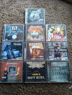 10 cds- Juvenile, Jadakiss, Flipmode Squad,etc.