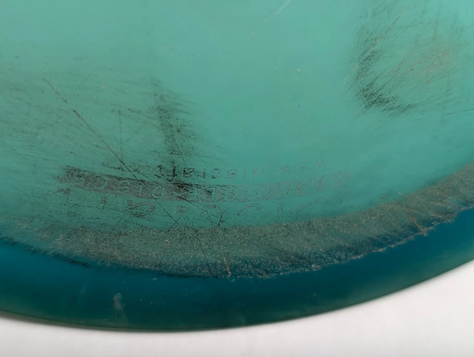 Discraft Elite Z Xpress Fairway Driver Disc Golf PFN Old Run 171g Blue-Green - Image 4 of 4