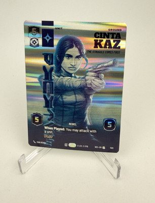 Cinta Kaz (1120) - Star Wars Unlimited SEC - [PRESTIGE][FOIL]