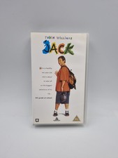 Jack - Robin Williams - PAL VHS Tape PG Kids Comedy - Tested - Free UK Postage