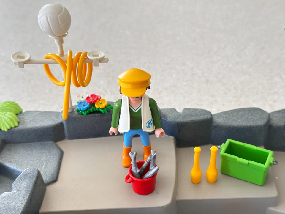 PLAYMOBIL ZOO bassin aux otaries - animaux sauvages SAVANE - Photo 3/4