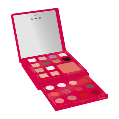Pupa Milano Pupart M Makeup Palette 003 Red 0.6 Oz - Makeup Kit - Blush -