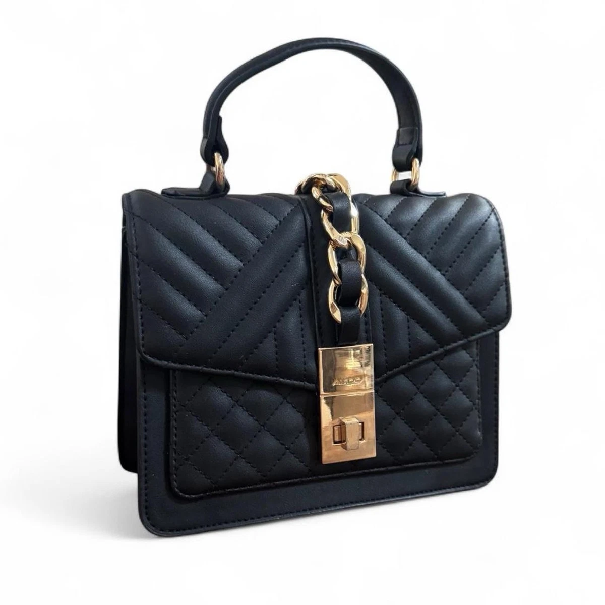 25+ Aldo Black Quilted Bags & Handbags for Women for sale 