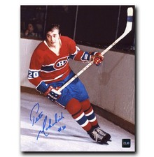 Pete Mahovlich Montreal Canadiens Autographed Skating 8x10 Photo NO TARIFFS