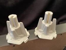 Star Wars Vintage 1978 Tie Fighter *WHITE* WING CONNECTORS X2 Kenner Parts *NICE