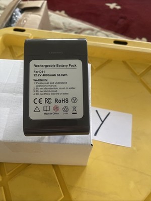 D31 Rechargeable Battery Pack 22.2 V 4000 Mah 88.8wh