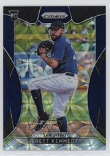2019 Panini Prizm Tier III Navy Blue Kaleidoscope 12/35 Brett Kennedy #215 8d2