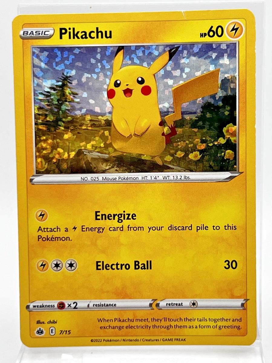 d*7様 ポケモンカード 皮卡丘 ホロカード Pikachu 7/15 Holo McDonald's Promo Pokémon Card LP 2022 | eBay