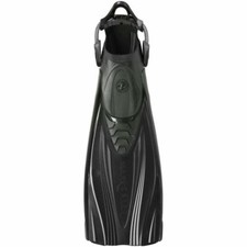 PINNE AQUA LUNG "tecnisub" EXPRESS ADJ NERE- TG REGULAR/M (40-43) - NUOVO