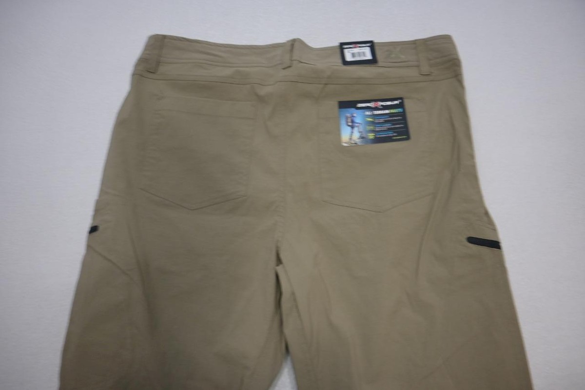ZeroXposure Cargo Pants All Terrain Camping Trail Beige Mens