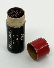 Vintage Eversharp Red Top Med Thin Mechanical Pencil Leads in Cardboard Tube 