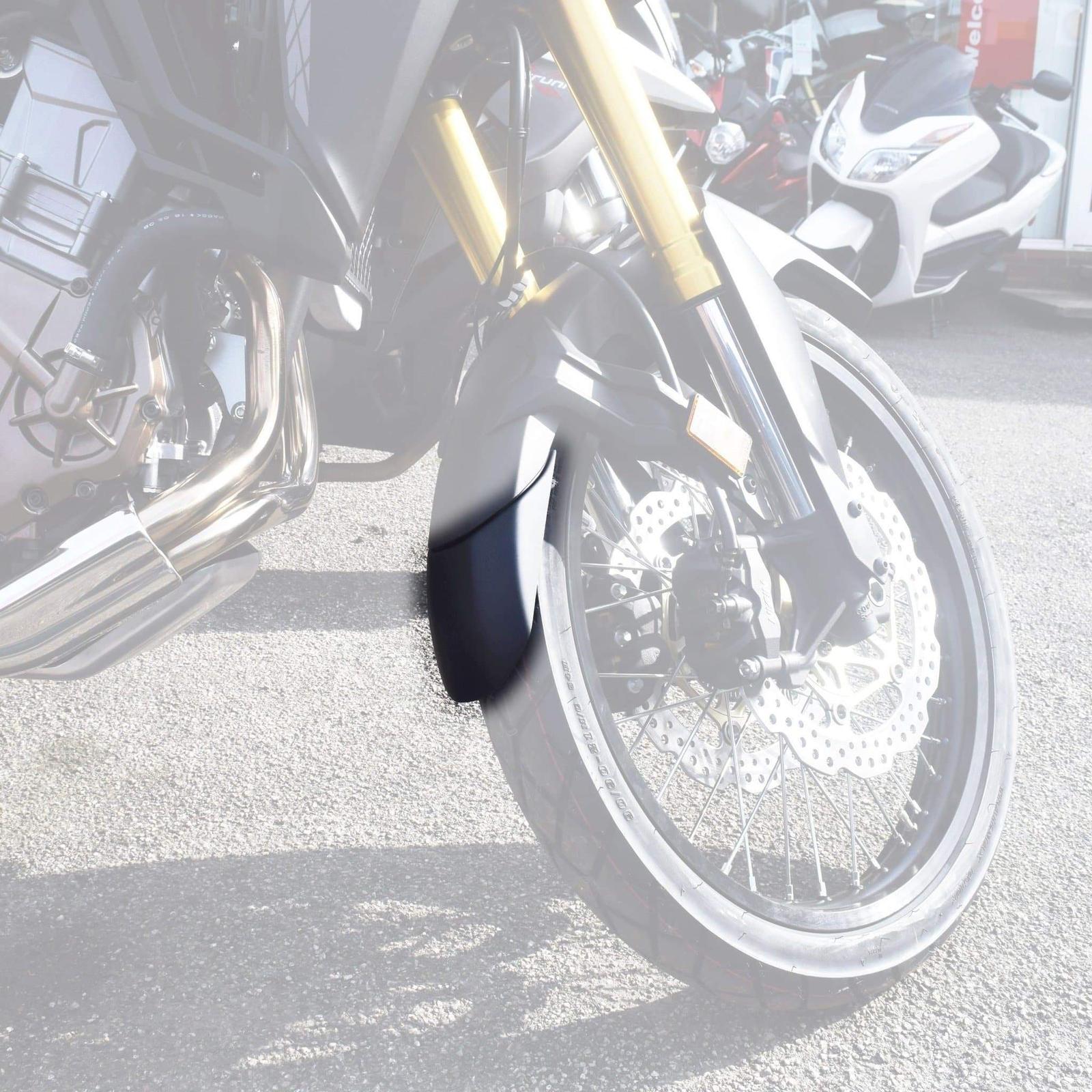 Pyramid Extenda Fenda | Black | Honda Africa Twin Adventure Sports 2020>2023