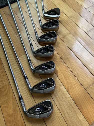 Taylormade M4 Iron Set 5-AW, KBS Max 85g Steel Stiff Shaft, RH +2 up, +1/2" L
