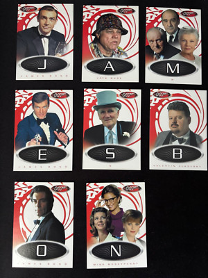 James Bond 007 40th Anniversary 2002 J A M E S B O N Trading Card Game MISSING D
