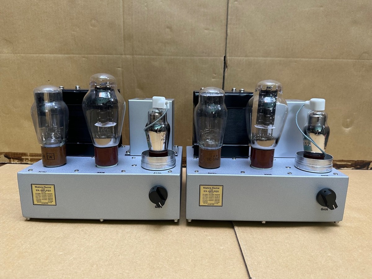 ☆Tri Vintage 300B 管球通電音出し確認済み☆ WAITING AUDIO 300B tube amplifier (Western Electric 91A WE 91B