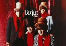 2026 Wall Calendar (12pg) THE BEATLES Vintage Music Photo Posters 3129
