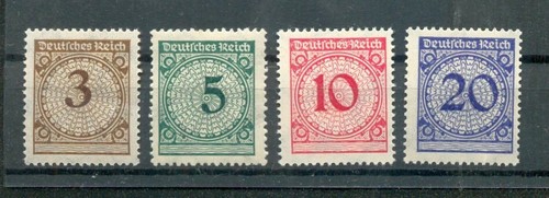DR-Weimar 338/41 LUXURY** MNH MINT 16EUR (y70948
